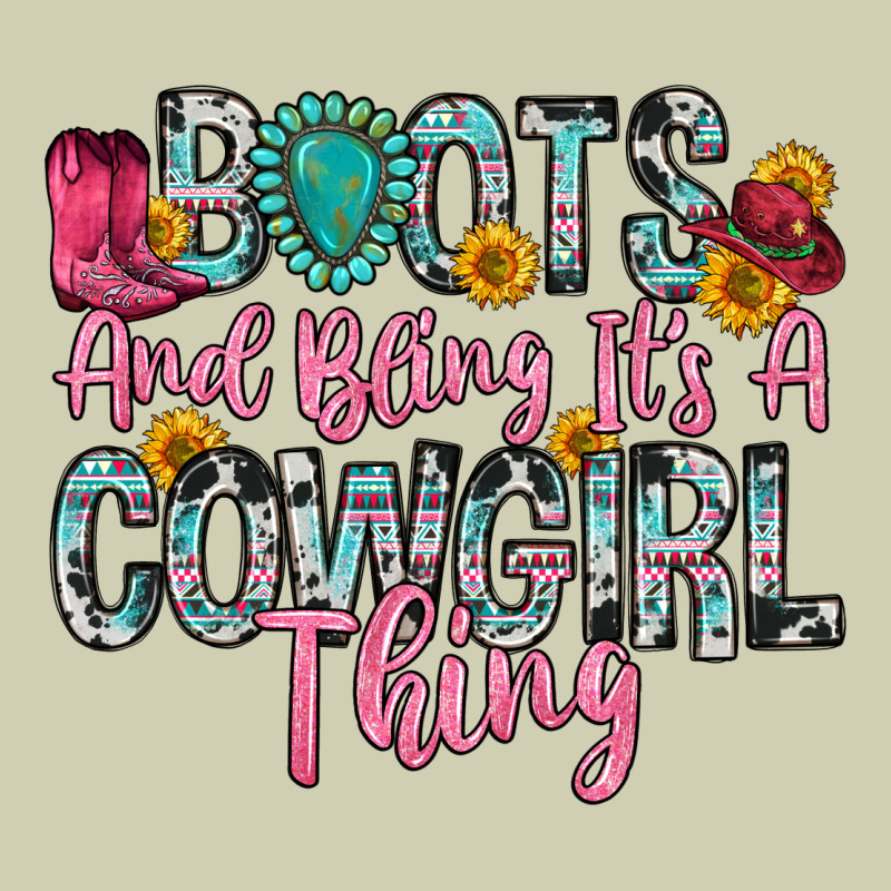 Boots And Bling It S A Cowgirl Thing Heavy Core Tee by Zillion Design Studio | Teevron