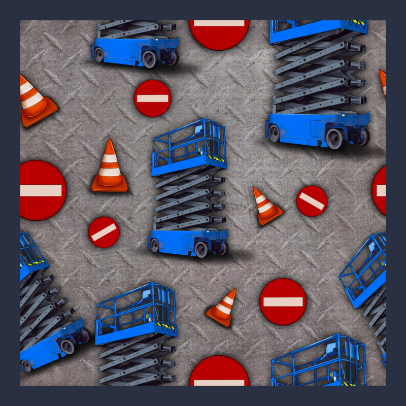 Scissor Lift Seamless Pattern Heavyweight Sweatshirt by BundleAndBundleShop | Teevron