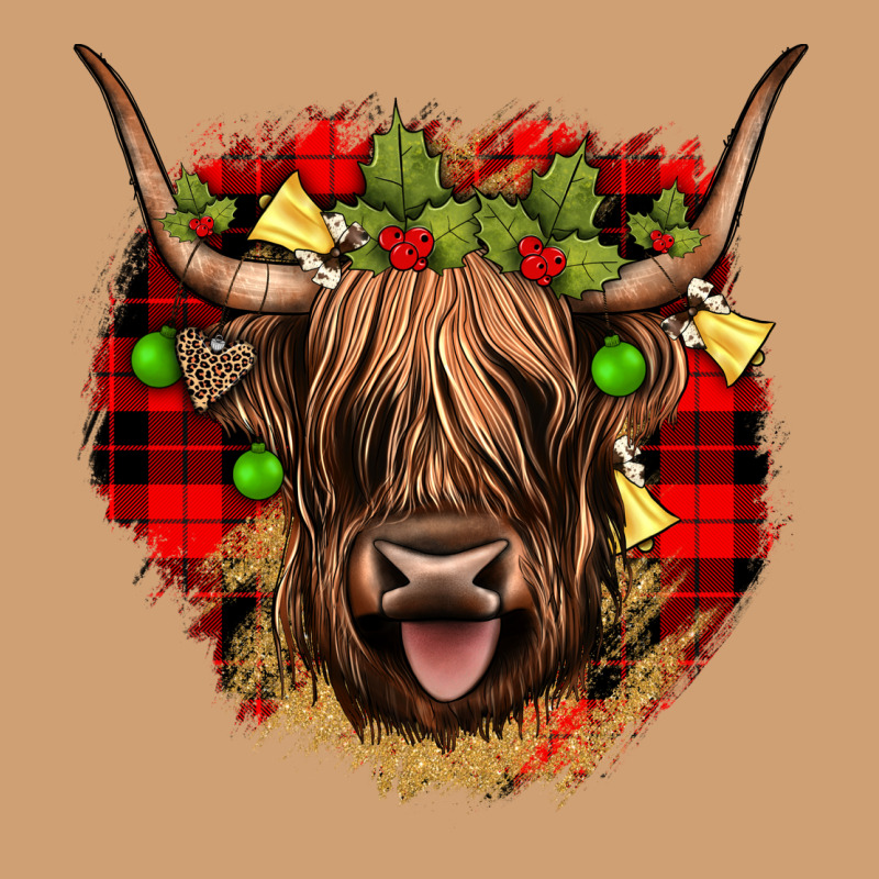 Highland Cow  Christmas Vintage Tee by JahusDesignShop | Teevron
