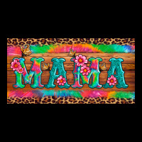 Mama Tie Dye License Plate Template Heavyweight Sweatshirt | Teevron