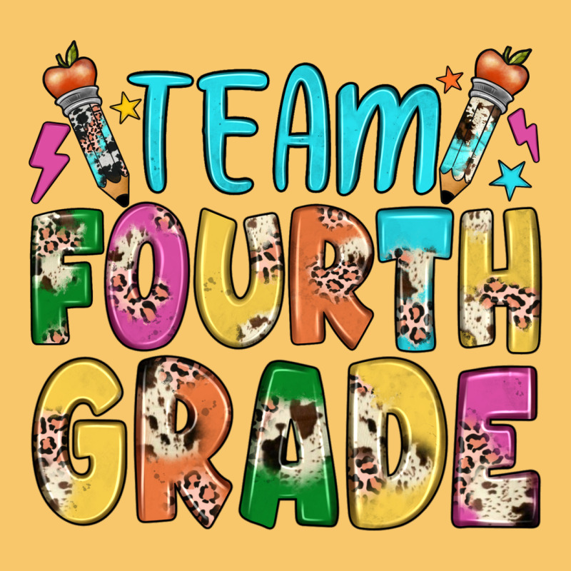 Team Fourth Grade Vintage Hoodie by JahusDesignShop | Teevron