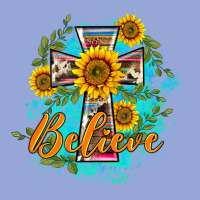 Western Belive Sunflowers Cross Classic Tee | Teevron