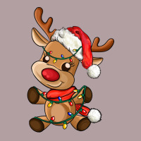 Baby Christmas Reindeer Vintage Hoodie | Teevron