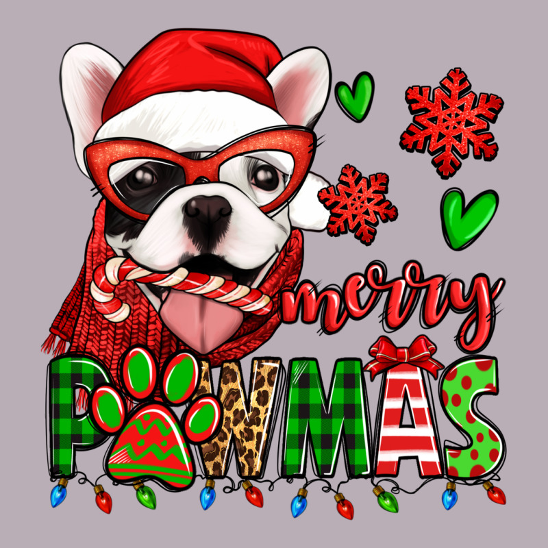 Merry Pawmas Christmas French Bulldog Vintage Tee by Jasminsmagicworld | Teevron