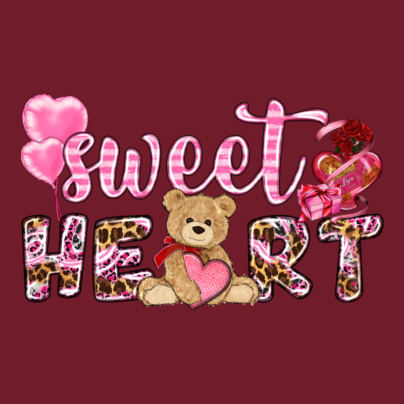 Sweetheart With Bear Zipper Hoodie by NancyCooperArtShop | Teevron