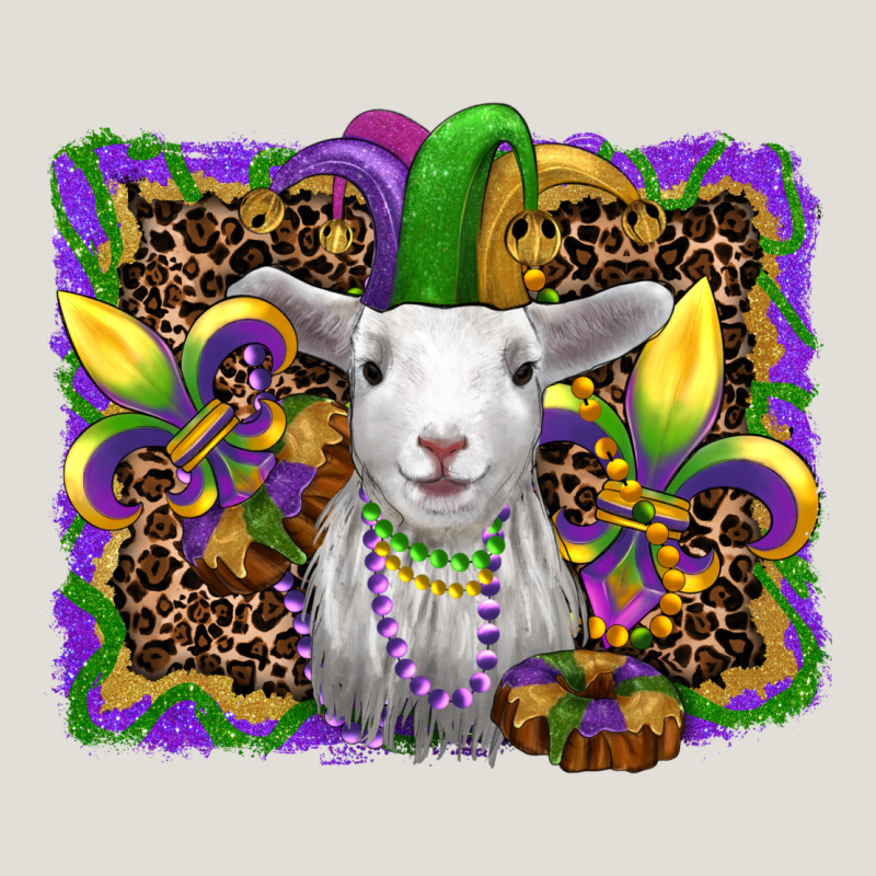 Mardi Gras Baby Sheep King Cake Fleur De Lis Heavy Core Tee by RanaPortraitStore | Teevron