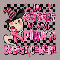 In October We Wear Pink For Breast Cancer Vintage Hoodie | Teevron