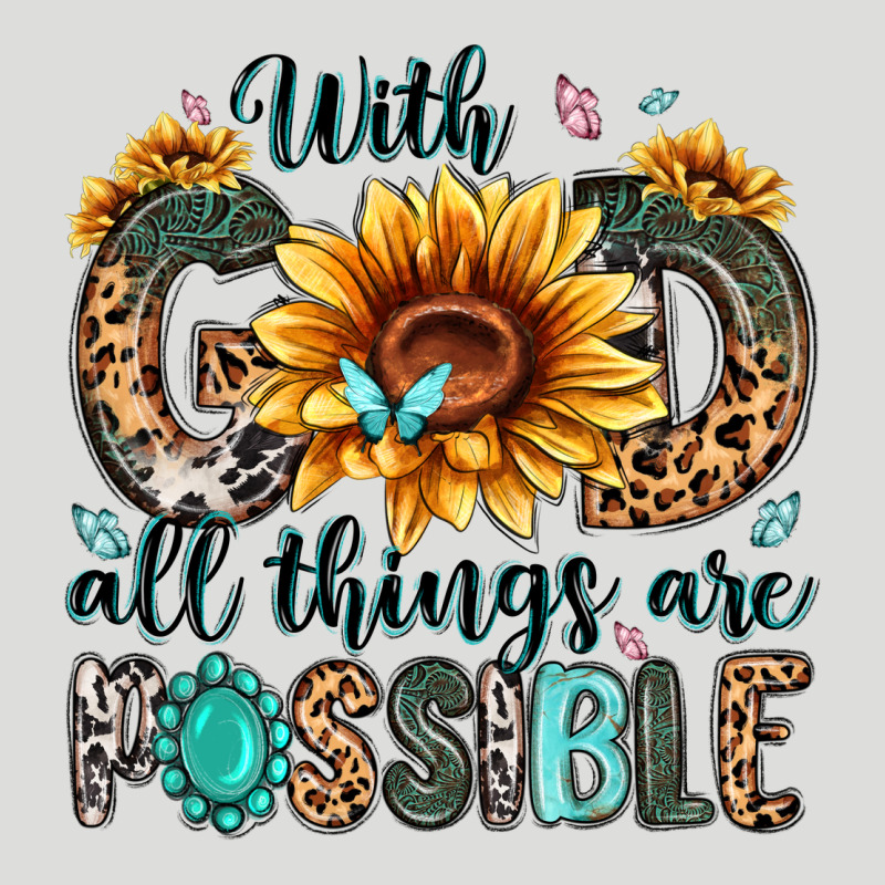 With God All Things Are Possible Malias Zipper Hoodie by MaliasSmallBusiness | Teevron