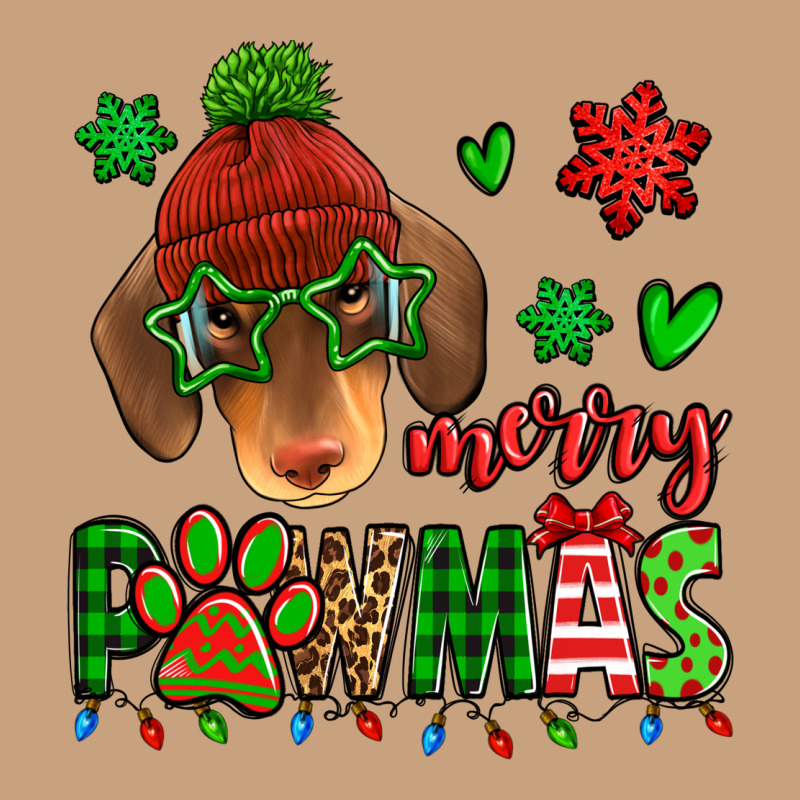 Merry Pawmas Christmas Dachshund Vintage Tee by Jasminsmagicworld | Teevron