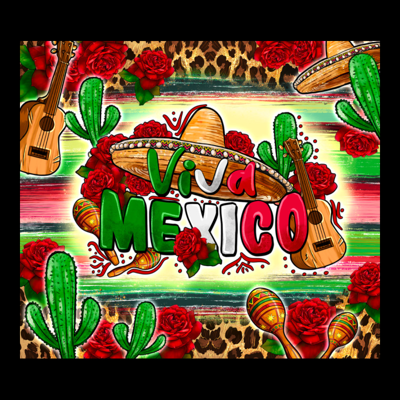 Viva Mexico Ladies Tee by Zillion Design Studio | Teevron