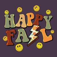 Happy Fall Smiley Face Heavyweight Hoodie | Teevron