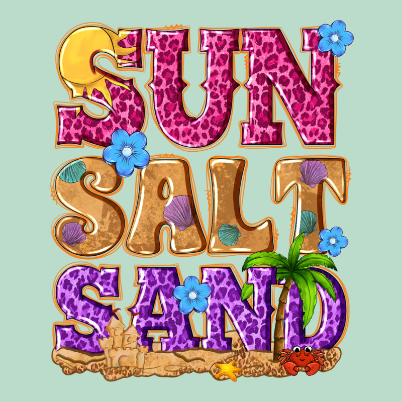 Sun Salt Sand Summer Premium Hoodie by NancyCooperArtShop | Teevron