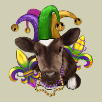 Mardi Gras Baby Cow Heavy Core Tee | Teevron