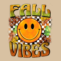 Fall Vibes Smiley Face Heavyweight Hoodie | Teevron