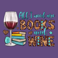 All I Need Are Books And Wine Vintage Hoodie | Teevron