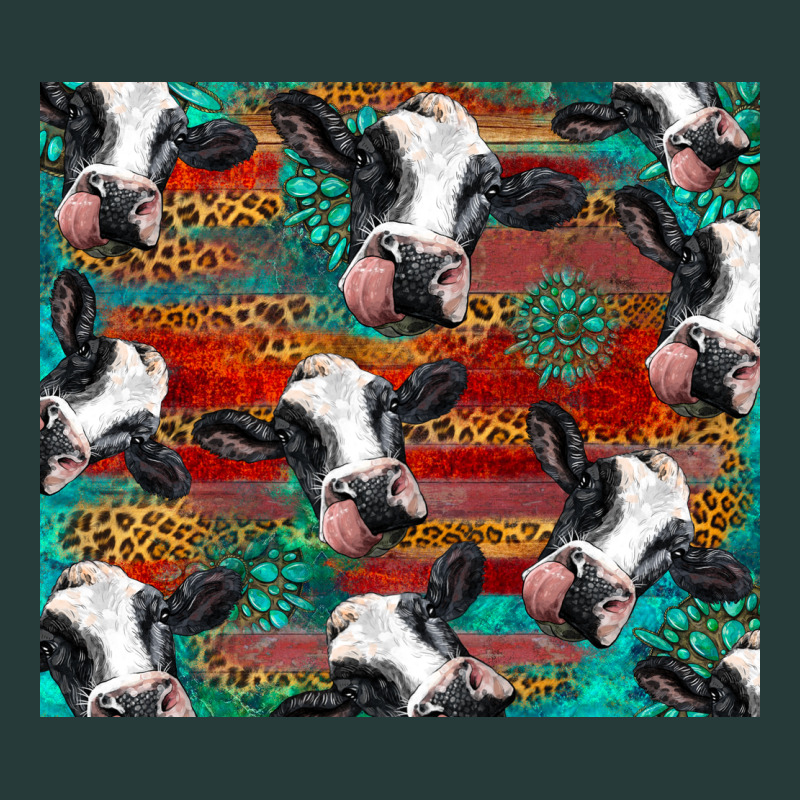 Holstein Cows With Gemstone Premium Sweatshirt by BarkalooDesign | Teevron