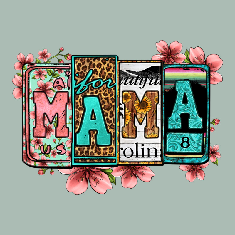 License Letters Floral Mama Classic Tee by Jasminsmagicworld | Teevron