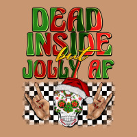 Dead Inside But Jolly Af Heavyweight Hoodie | Teevron
