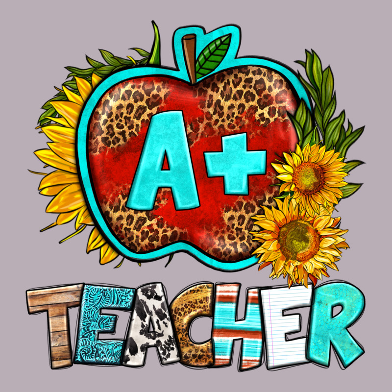 A+ Teacher Apple Vintage Tee by BundleAndBundleShop | Teevron