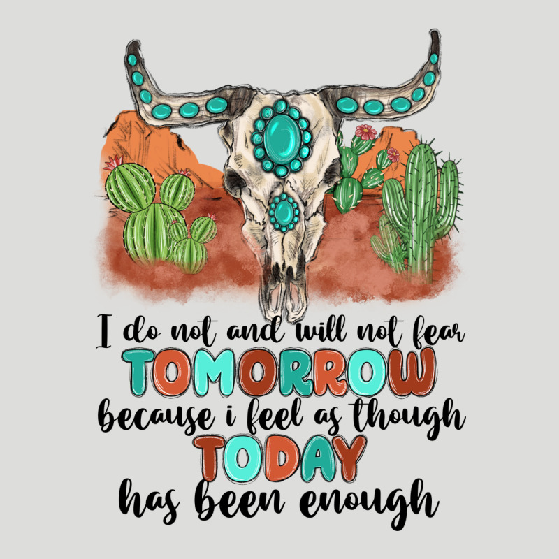I Do Not And Will Not Fear Tomorrow Zipper Hoodie by MaliasSmallBusiness | Teevron