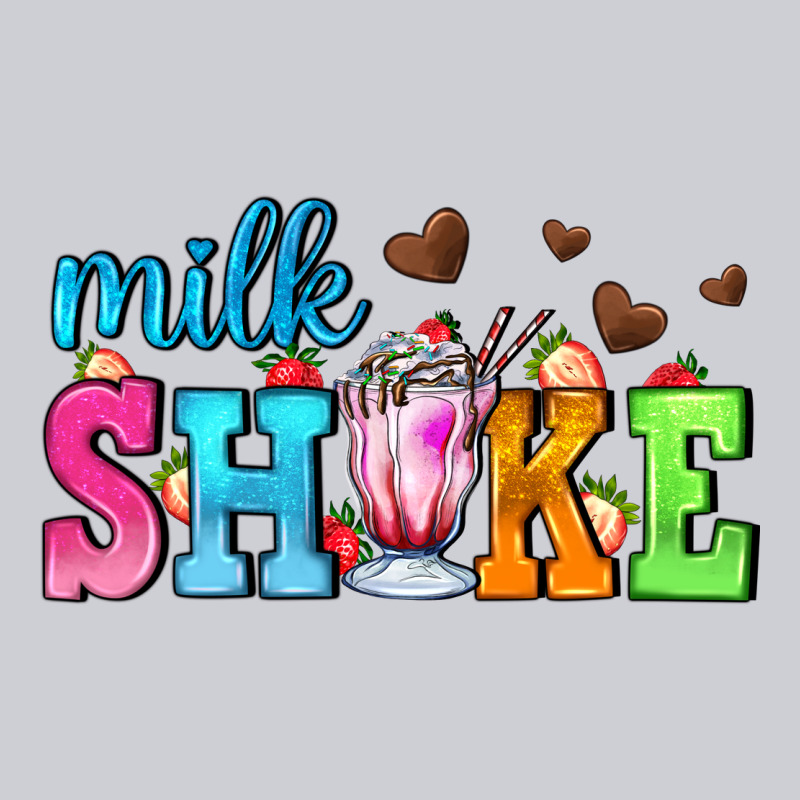 Milk Shake With Chocolate Heart Heavyweight Sweatshirt by AdoDesignShop | Teevron