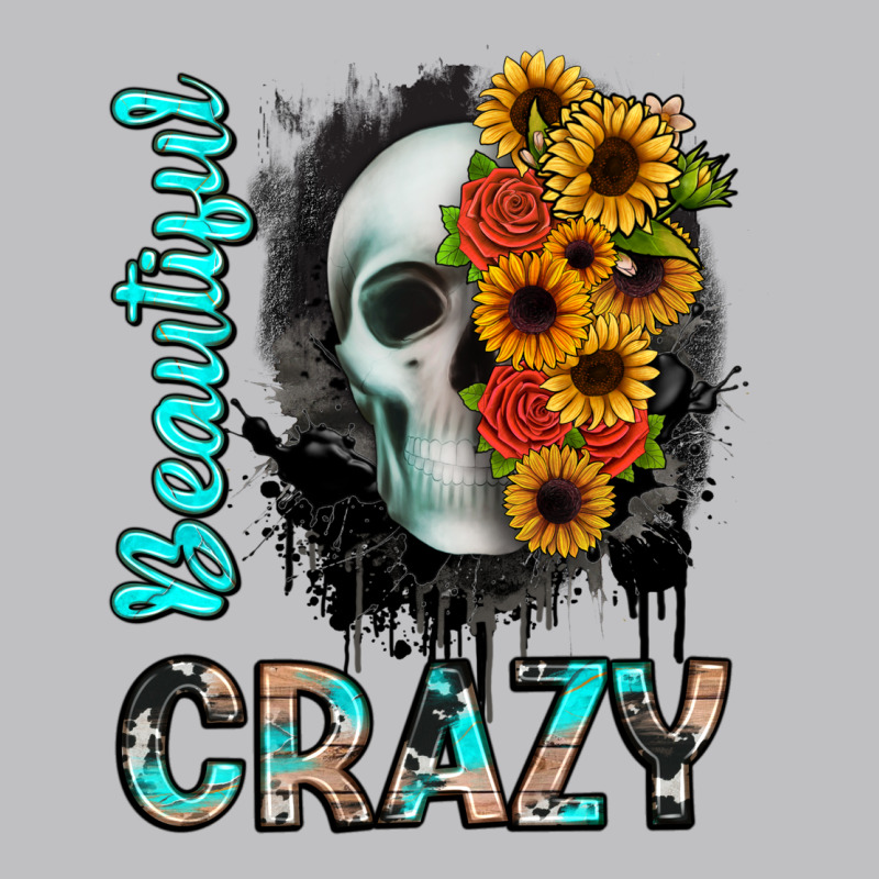 Beautiful Crazy Skull Long Sleeve Tee by JahusDesignShop | Teevron