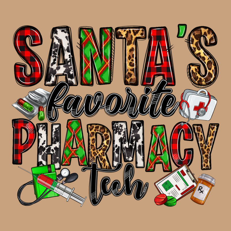 Santa's Favorite Pharmacy Tech Vintage Tee by Jasminsmagicworld | Teevron