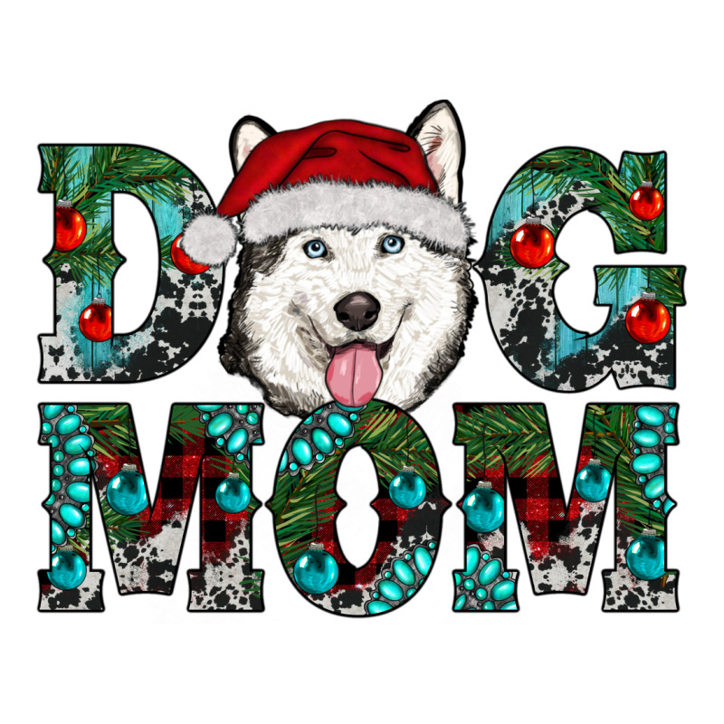 Christmas Dog Mom Husky Premium Tee by RanaPortraitStore | Teevron