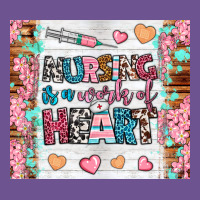 Nursing Is A Work Of Heart Tumbler Vintage Tee | Teevron