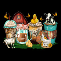 Farm Animals Coffee Cups Premium Tee | Teevron