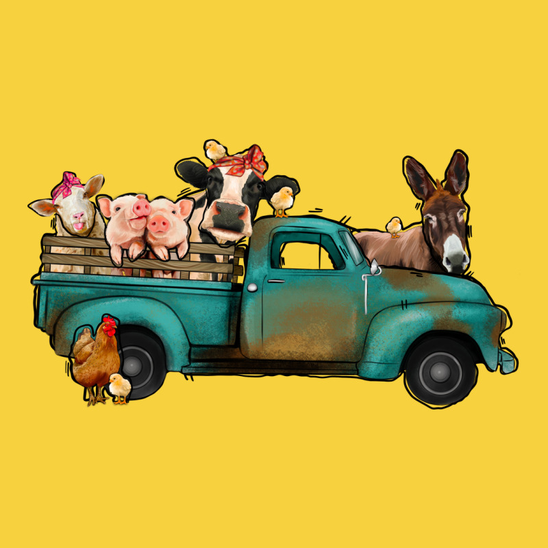 Farm Animals Truck Premium Sweatshirt by Jasminsmagicworld | Teevron