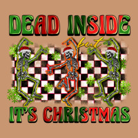 Dead Inside But It's Christmas Dancing Skeletons Heavyweight Hoodie | Teevron