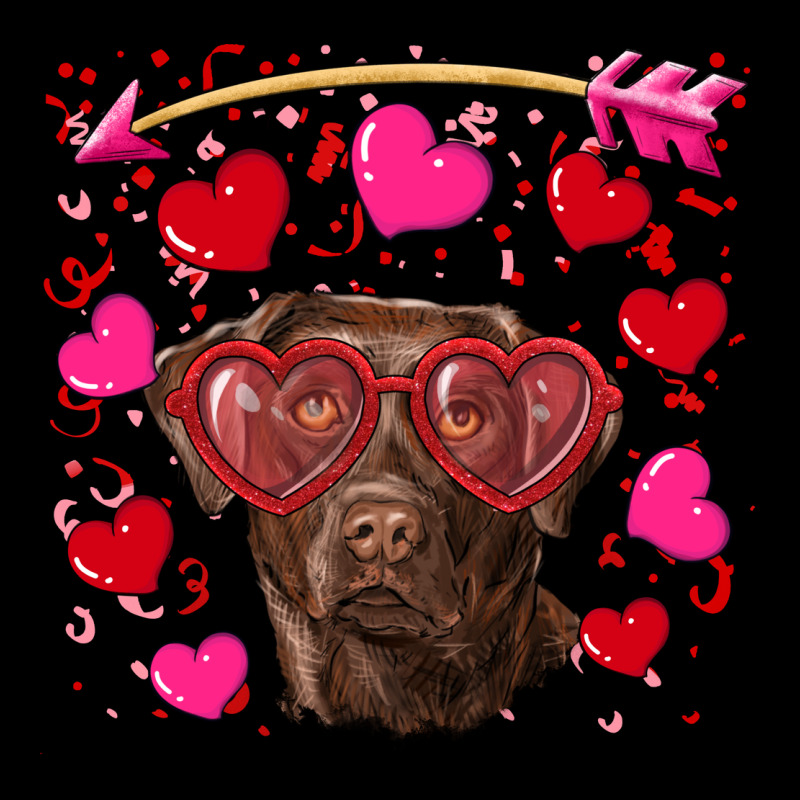 Valentine's Day  Labrador Retriever Ladies Tee by RanaPortraitStore | Teevron