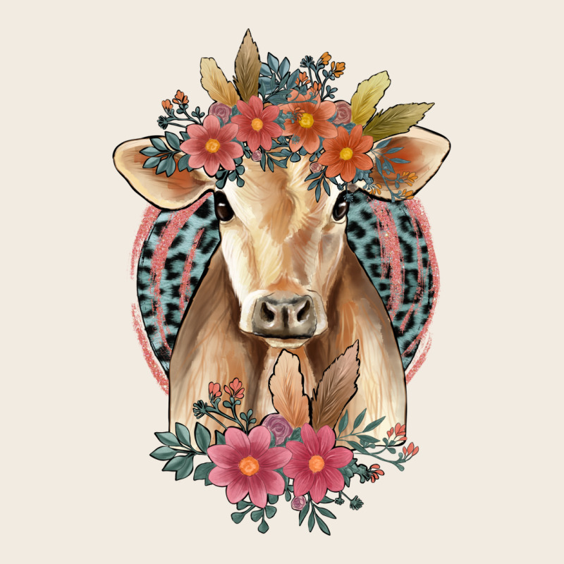 Flower Cow Premium Sweatshirt by Jasminsmagicworld | Teevron