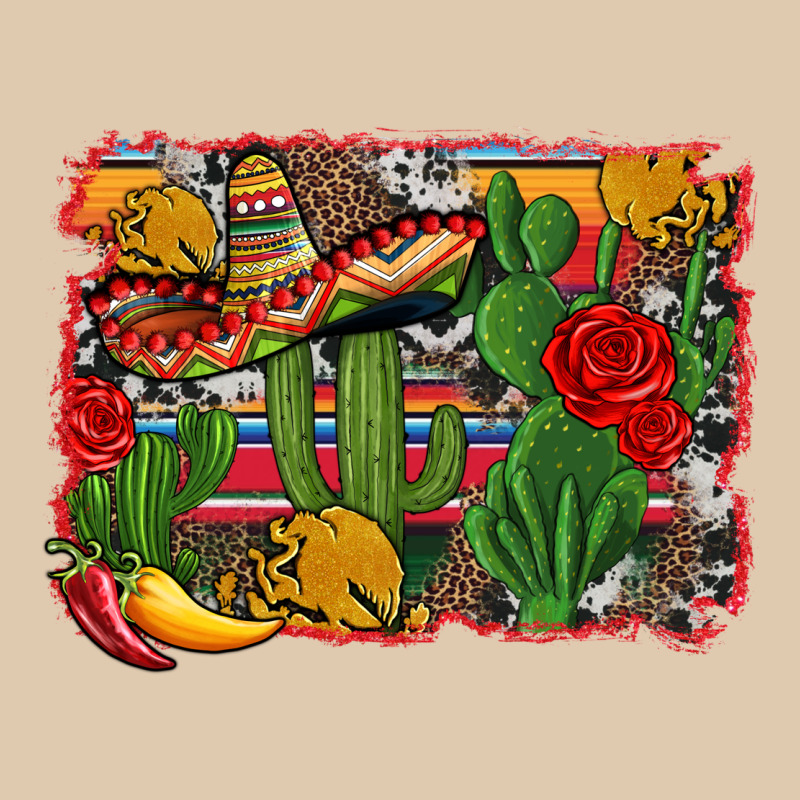 Mexican Cacti Background Heavyweight Sweatshirt by Artiststas | Teevron