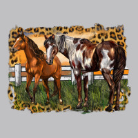 2 Horses At The Ranch Long Sleeve Tee | Teevron