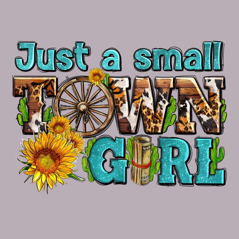 Just A Small Town Girl With Sunflowers And Money Vintage Tee by AdoDesignShop | Teevron