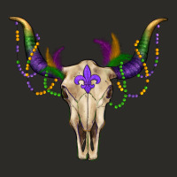 Mardi Gras Bullskull Heavy Core Tee | Teevron