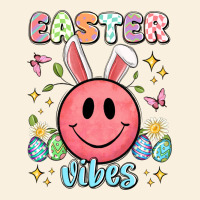 Easter Vibes Smiley Face Vintage Hoodie | Teevron