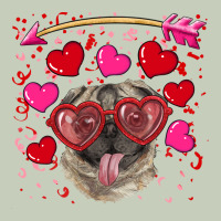 Valentine's Day  Pug Ladies Tee | Teevron