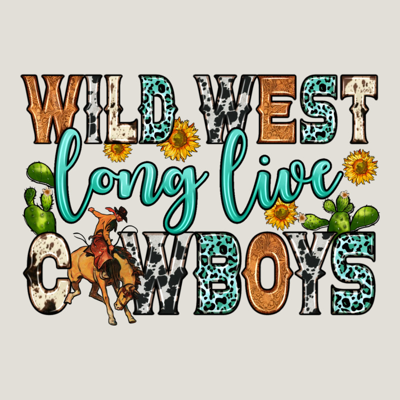 Wild West Long Live Cowboys Heavy Core Tee by Zillion Design Studio | Teevron