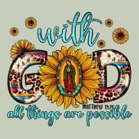 With God All Things Are Possible Matthew 19 26 Ladies Tee | Teevron