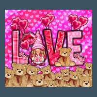 Love Gnome With Bear Tumbler Valentine's Day Urban Hoodie | Teevron