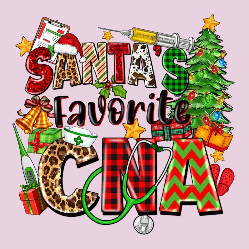 Santa's Favorite Cna Ladies Tee by Zillion Design Studio | Teevron