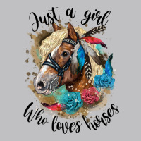 Just A Girl Who Loves Horses Haflinger Long Sleeve Tee | Teevron