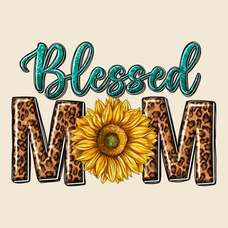 Western Blessed Mom With Sunflower Premium Tee by texasbilliewilder | Teevron