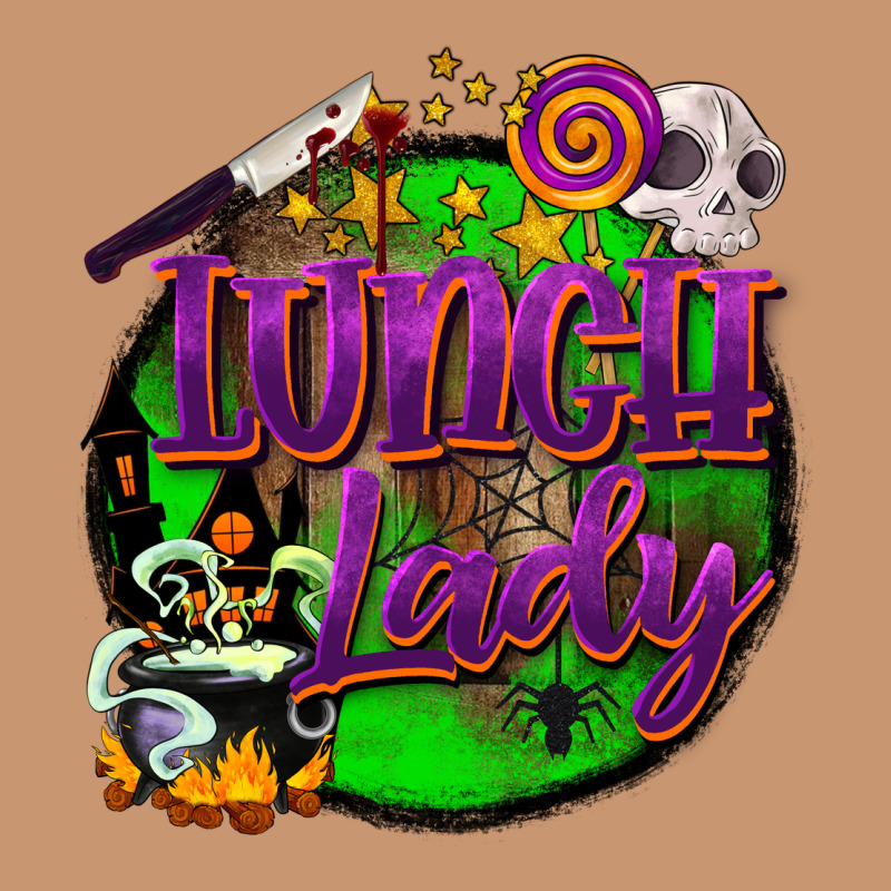 Halloween Lunch Lady Heavyweight Hoodie by BarkalooDesign | Teevron