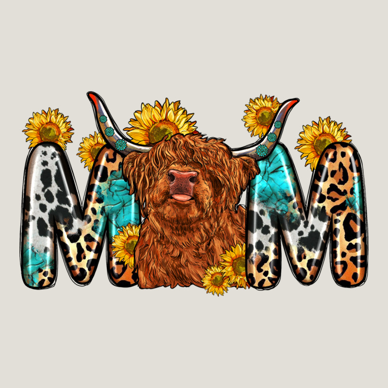 Mom Cow Heavy Core Tee by Zillion Design Studio | Teevron