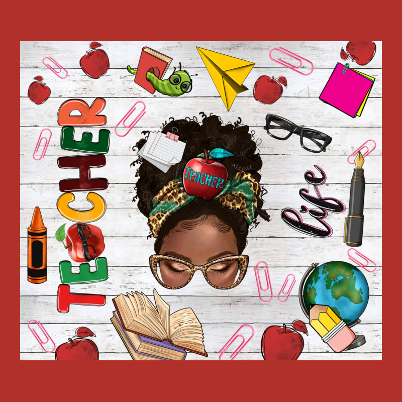Afro Teacher Life Premium Hoodie by NancyCooperArtShop | Teevron