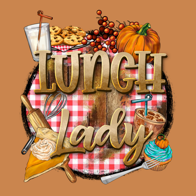 Fall  Lunch Lady Heavyweight Hoodie by BarkalooDesign | Teevron